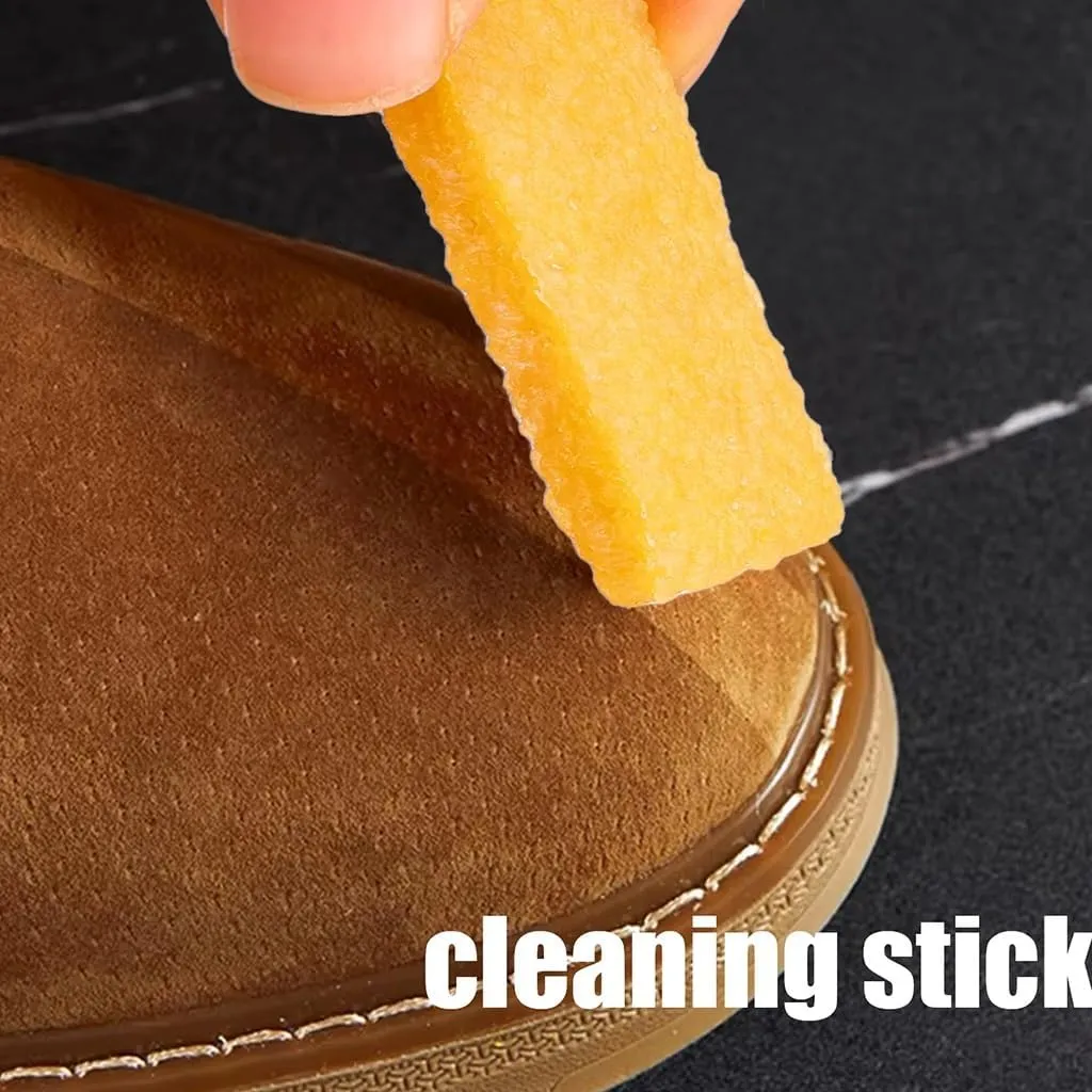 Suede Shoes Cleaning Eraser Stick Multi-Purpose Sheepskin Faux Leather Shoes Care Tools Home Leather Wiping Rubber Eraser Block(10PCS)