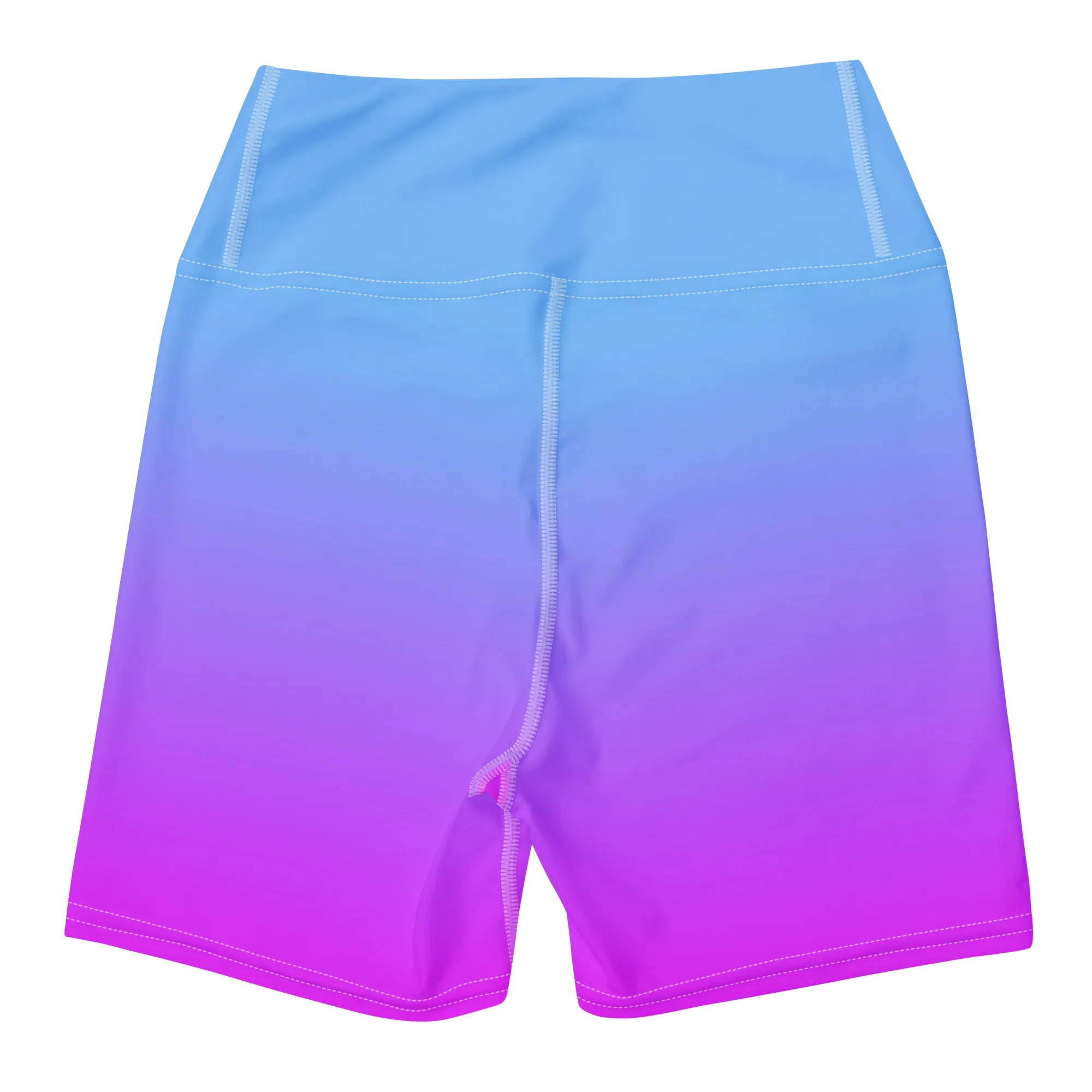 Sunset Sorbet Ombre Yoga Shorts