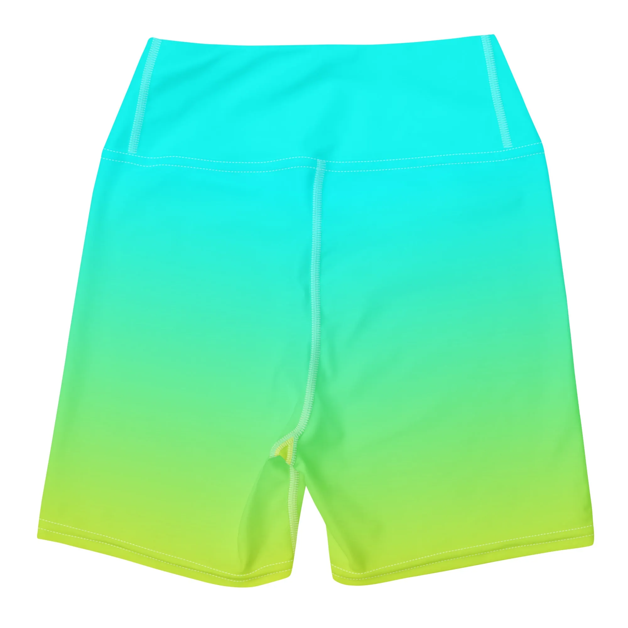 Sunset Sorbet Ombre Yoga Shorts