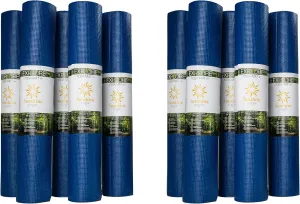 Sunshine Yoga 10-Pack Explore Yoga Mat, 68" x 24" Exercise Mat, 4mm Thick Non Slip Workout Mat, Anti-Tear Gym Mat, Bulk Yoga Mats for Home Workout or Studio