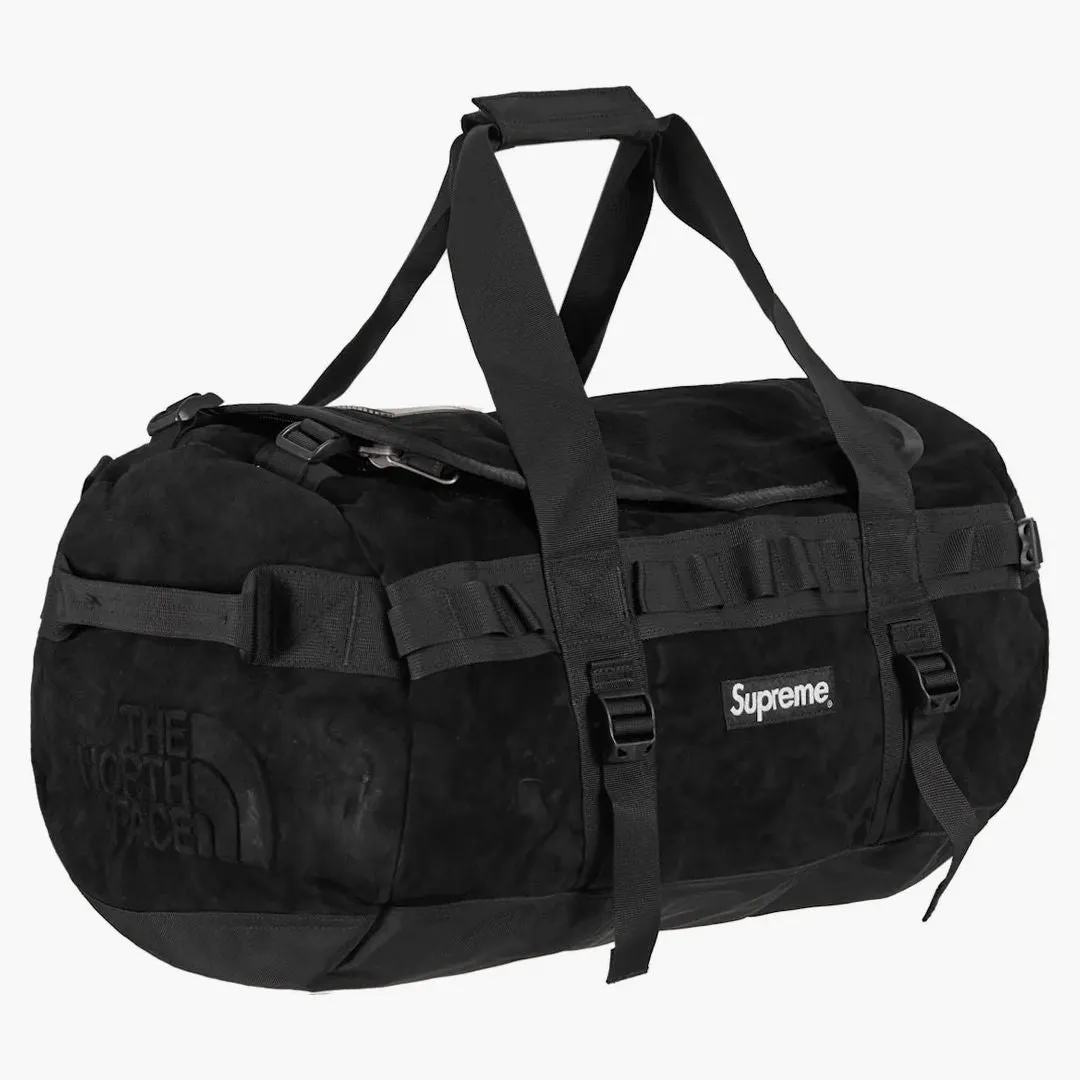 Supreme The North Face Suede Small Base Camp Duffle Bag Black