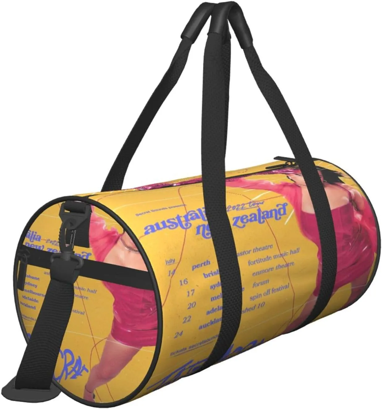 T-ate McRae Sport Duffel Bag,Travel Duffle Bag Sports Gym Bag,Tote Weekender Bag for Women Men Business Trip