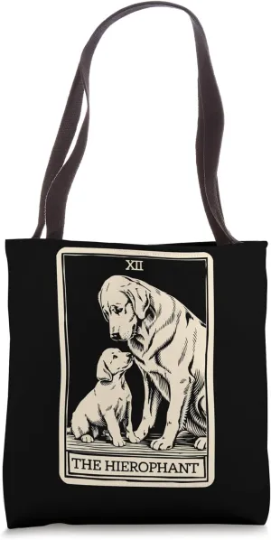 Tarot Card Reading Animal Occult Dark Magic Fortune Telling Tote Bag