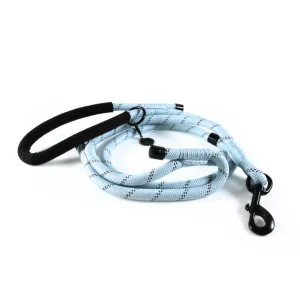 The Noodle Rope Leash with Traffic Handle | Misty Blue
