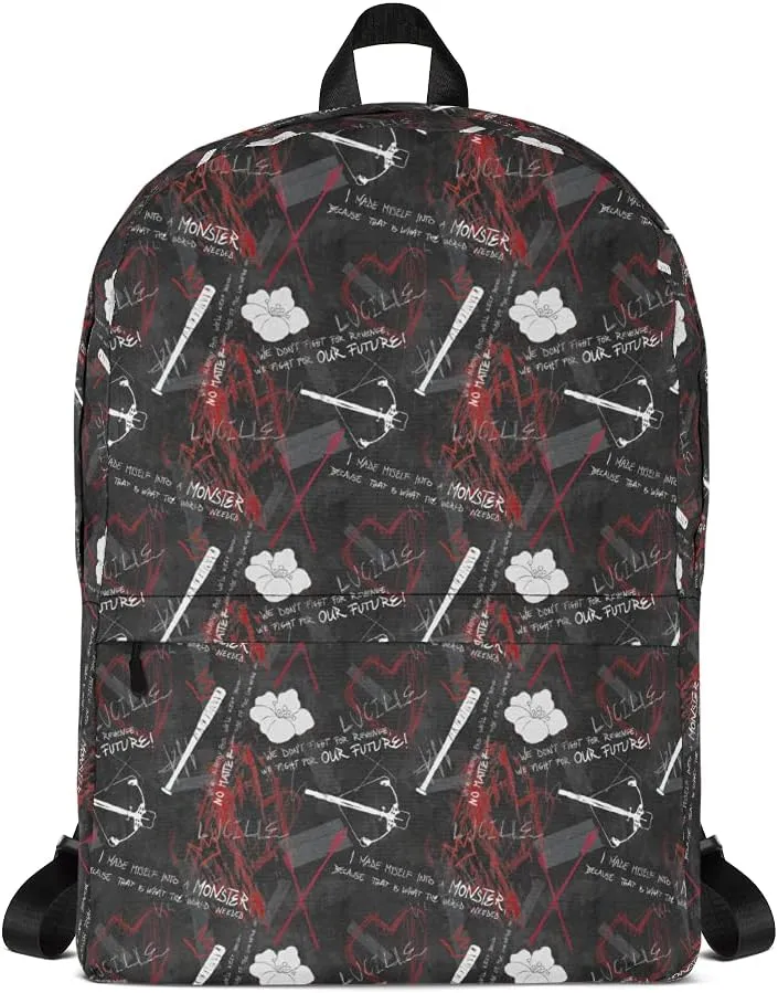 The Walking Dead TWD Survival All-Over Print Backpack