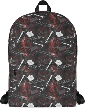 The Walking Dead TWD Survival All-Over Print Backpack