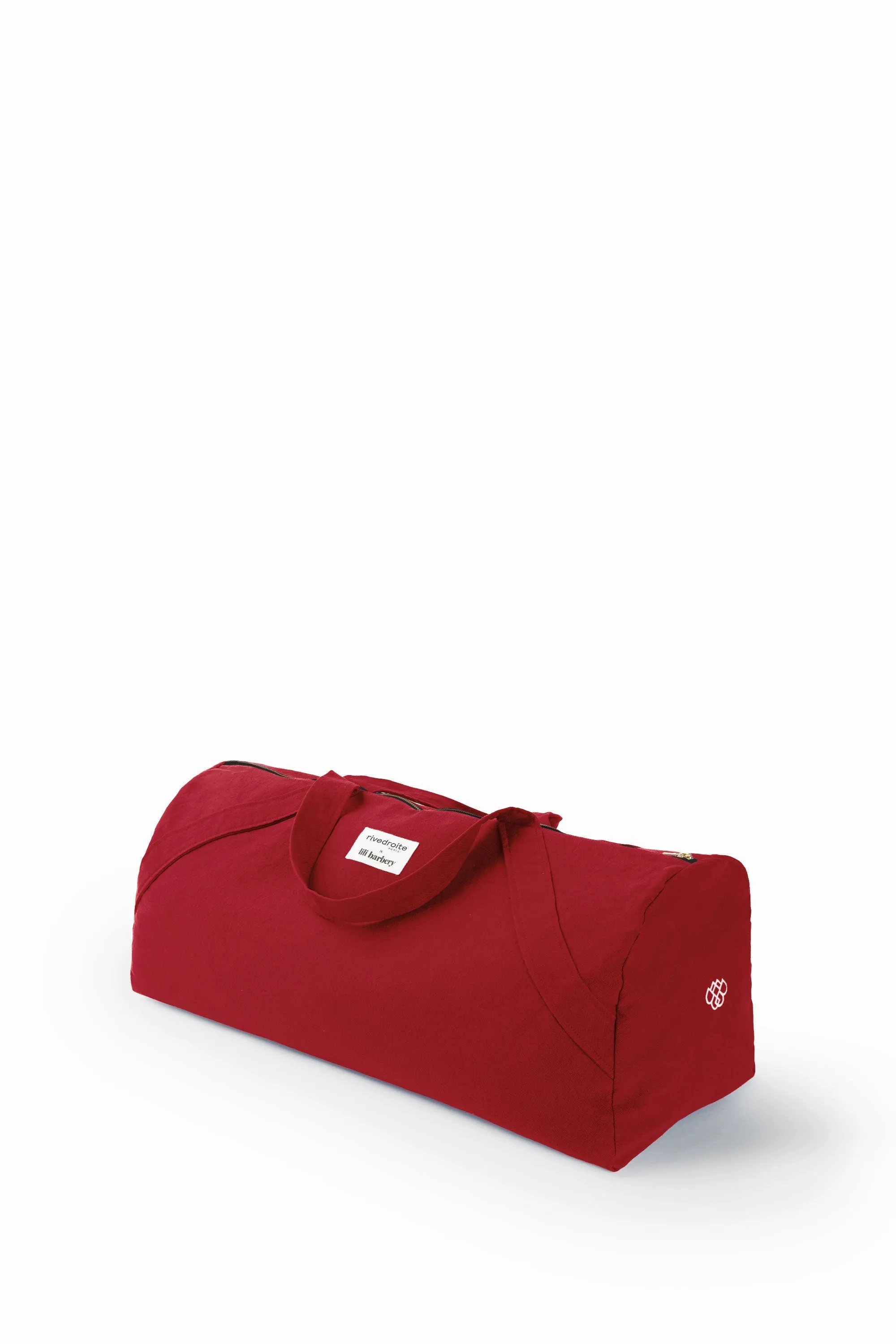 The yoga bag in collaboration with Lili Barbery - Recycled cotton Vibrant Red