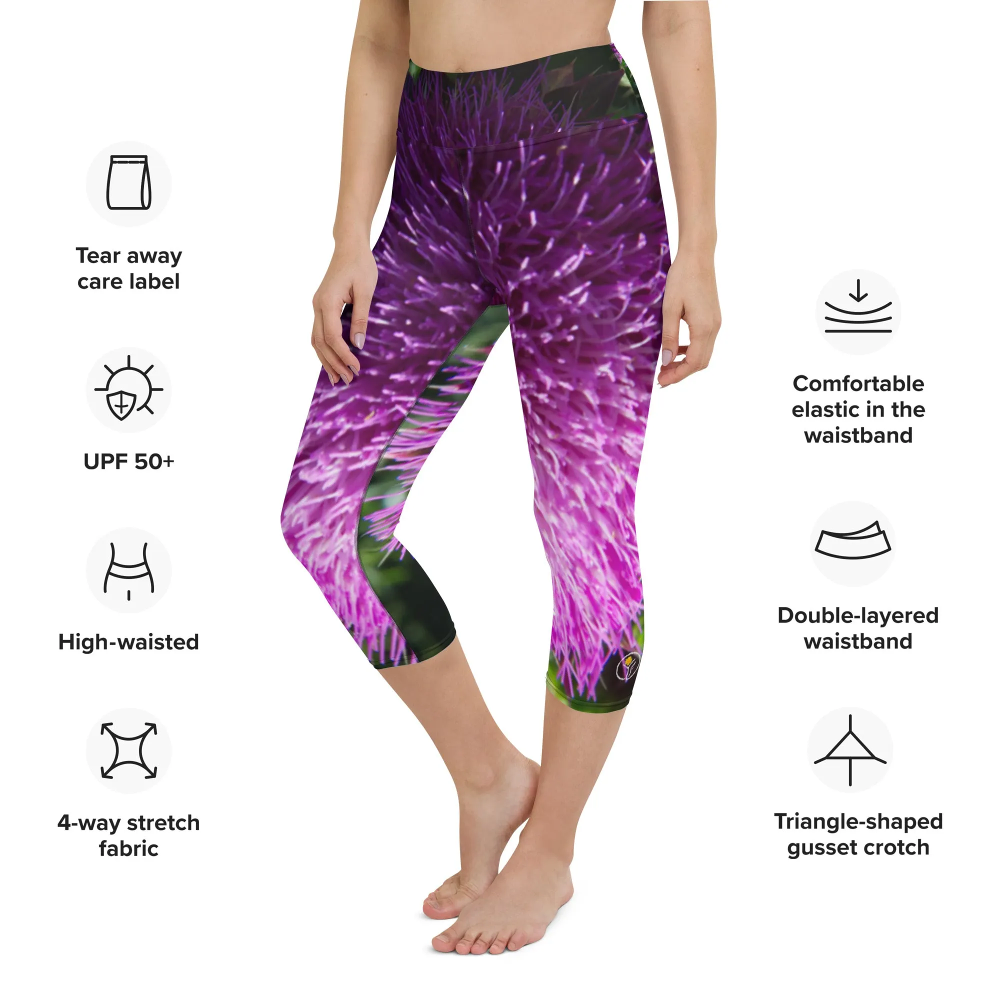 Thistle Ombre Yoga Capris