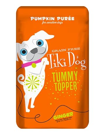 Tiki Dog™ Tummy Topper™ Pumpkin Puree & Ginger Dog Treat