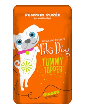 Tiki Dog™ Tummy Topper™ Pumpkin Puree & Ginger Dog Treat