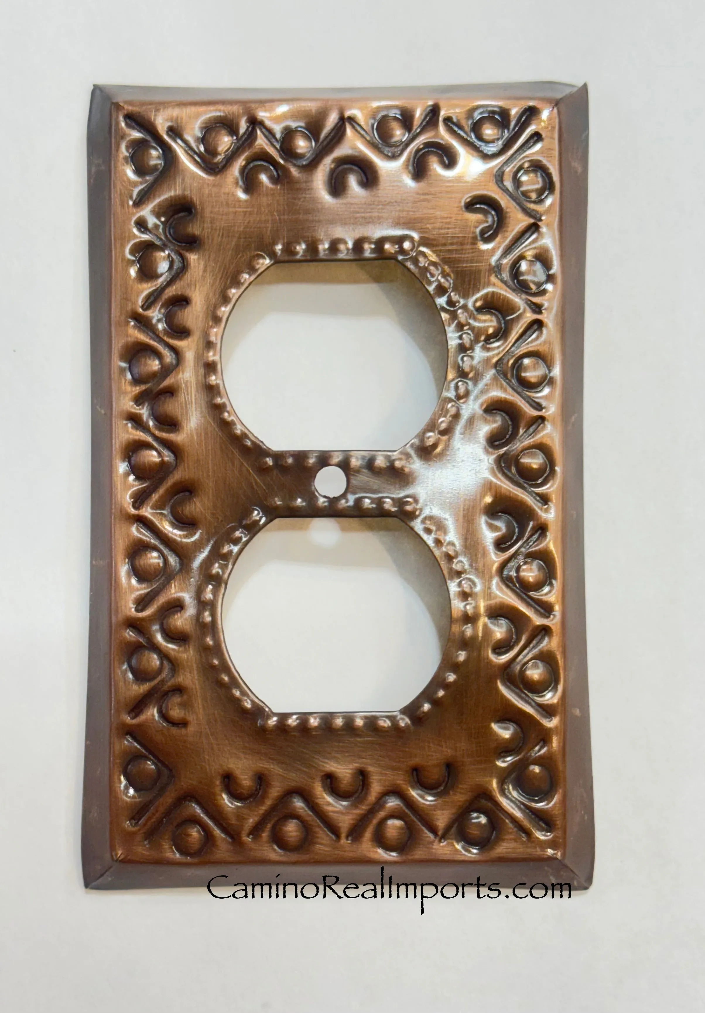 Tin Switch Duplex Outlet Plate Covers Copper