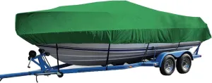 TIST V-Shaped Waterproof Boat Cover Heavy Duty Boat Cover for V-Hull Bass Boats Speed Boats Fishing Boats Ski Boats Trailers UV Protection Hull Protectors(14 * 16ft)