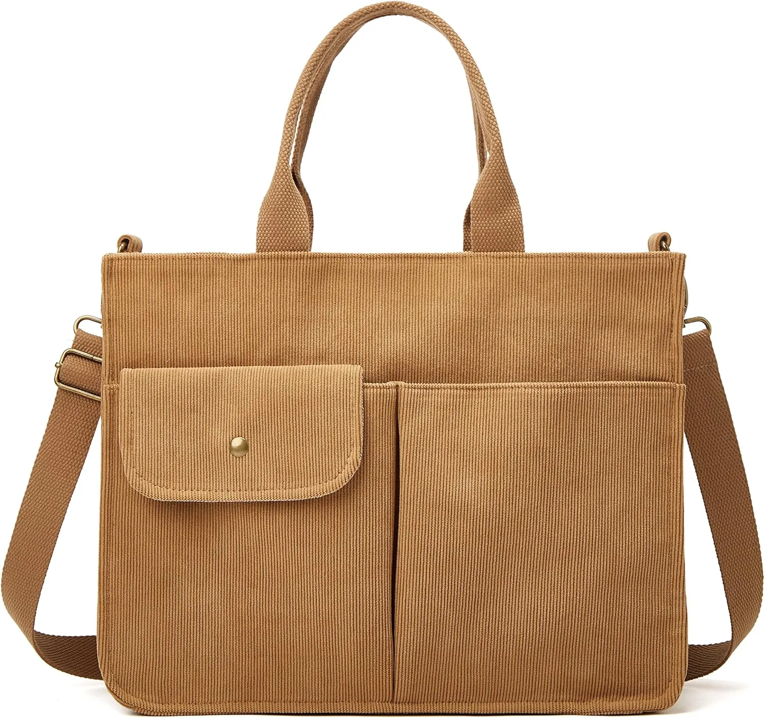 Tote Bag for Women Corduroy Shoulder Bag Handbag Casual Tote Purse Corduroy Large Capacity Hobo Bag Crossbody Bag Handbag