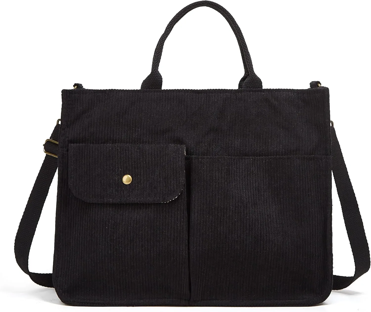 Tote Bag for Women Corduroy Shoulder Bag Handbag Casual Tote Purse Corduroy Large Capacity Hobo Bag Crossbody Bag Handbag