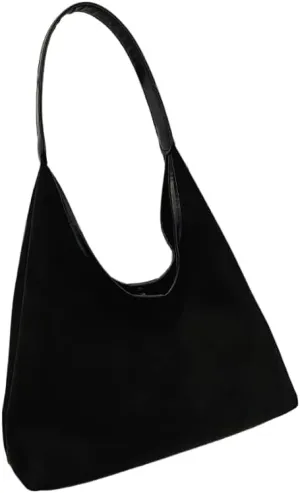 Tote Bags for Women,Suede Hobo Bag,Shoulder Bag Work Bags Suede Slouchy Bag Hobo Handbag Office Tote Handbag