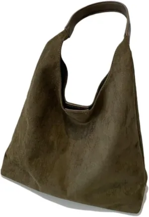 Tote Bags for Women,Suede Hobo Bag,Shoulder Bag Work Bags Suede Slouchy Bag Hobo Handbag Office Tote Handbag