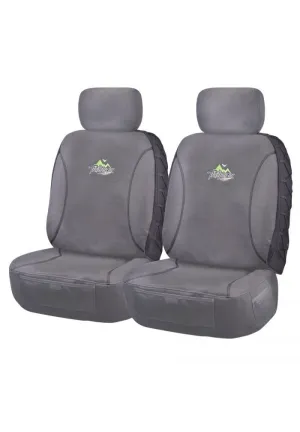 Trailblazer Universal 30/35 Airbag Front Canvas Seat Cover - Charcoal - TRA3508