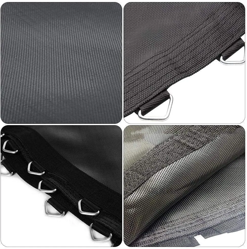 Trampoline Spring, Trampoline Accessories,Replacement Trampoline Surround Pad 6-16ft Polypropylene Mesh Spring Cover Jumping Mat Safety Guard for Round Trampolines