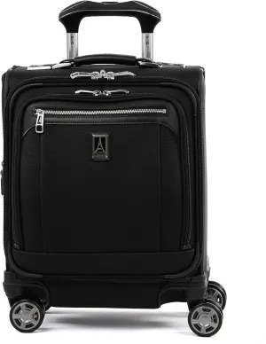 Travelpro Platinum Elite Carry-on Spinner Tote Bag with USB Port, Shadow Black, 16-Inch