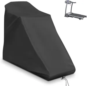 Treadmill Cover Waterproof Outdoor, Heavy Duty Non-Folding Running Machine Cover with Drawstring for Indoor Outdoor