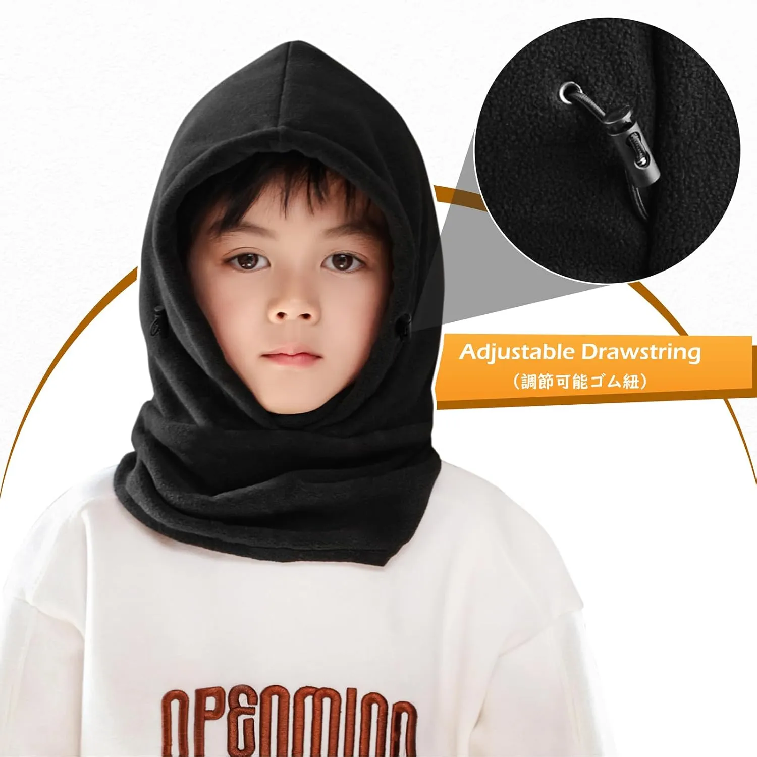 TRIWONDER Kids Winter Hats Balaclava Ski Mask for Boys Girls Toddlers Windproof Adjustable Cold Weather Face Mask Neck Warmer