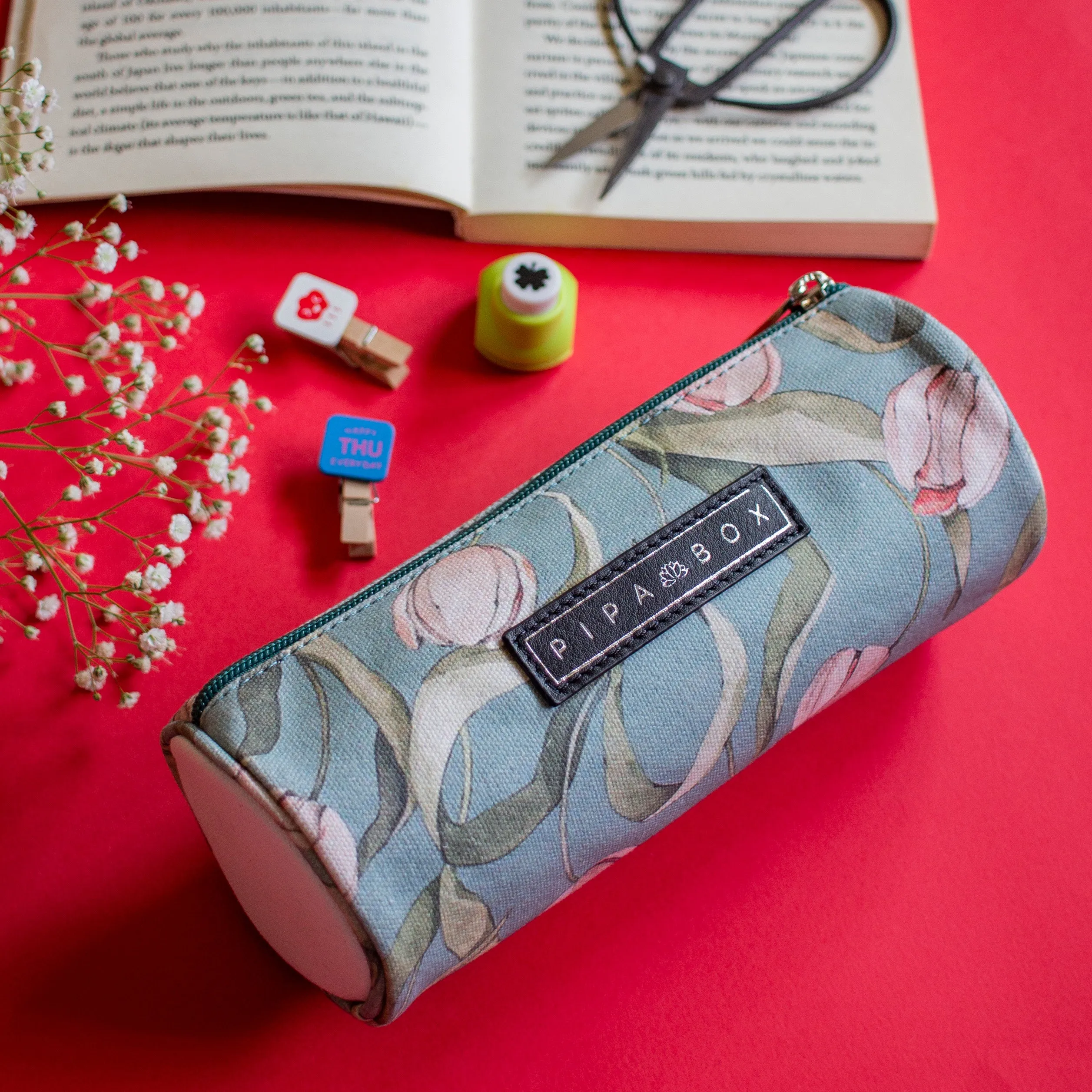 Tulip - Canvas Pencil Case