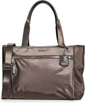 Tumi Women's Mauren Tote, Mink/Silver, One Size