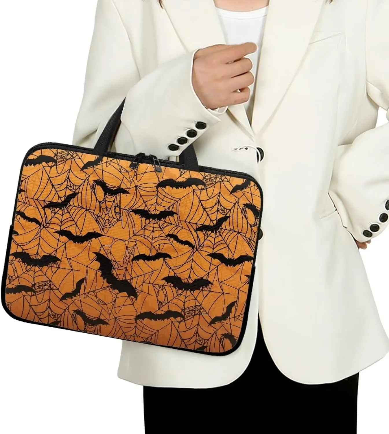 Uasibuni Cute Laptop Bag for Women Men Laptop Messenger Bag