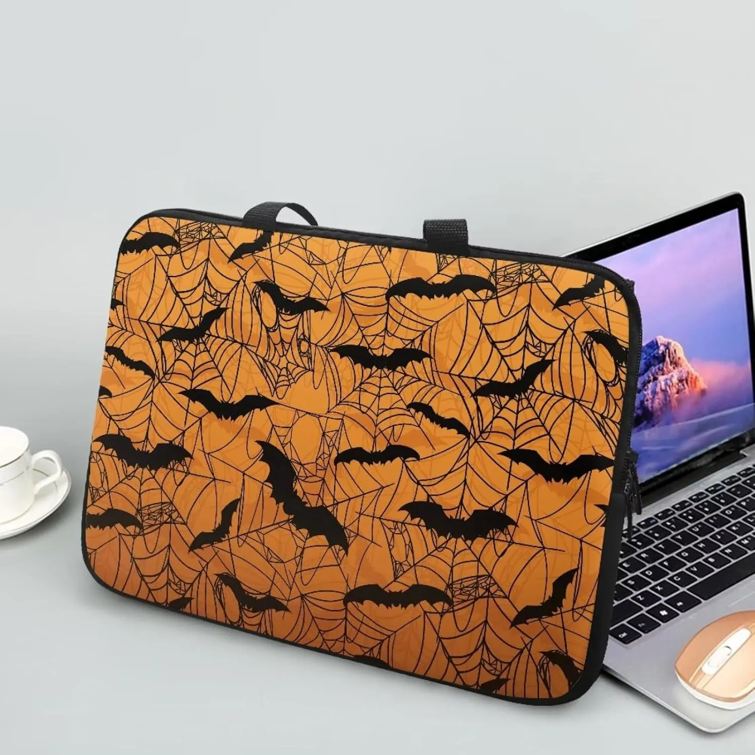 Uasibuni Cute Laptop Bag for Women Men Laptop Messenger Bag