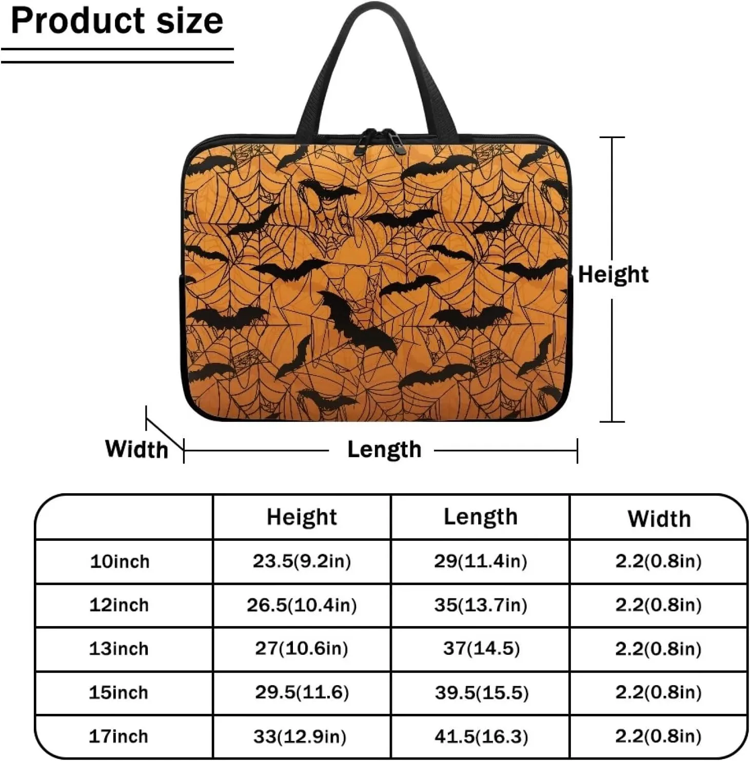 Uasibuni Cute Laptop Bag for Women Men Laptop Messenger Bag