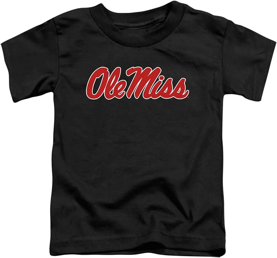 University of Mississippi Official Stacked Unisex Toddler T Shirt