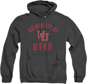 University of Utah Official One Color Utes Logo Unisex Adult Pull-Over Hoodie