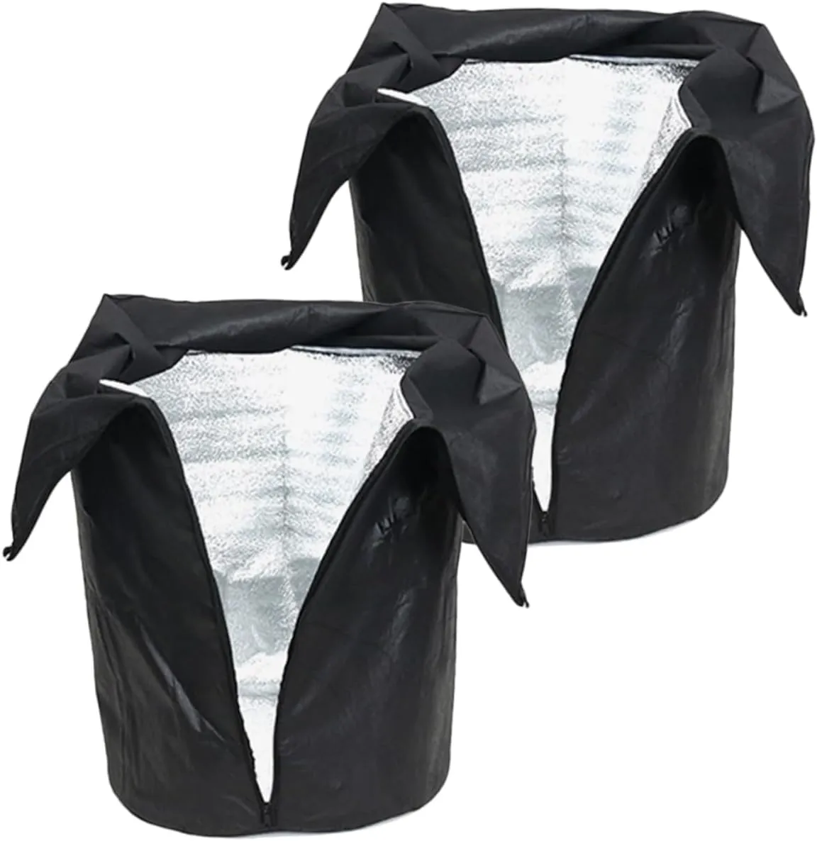 UPKOCH 4sets Big Pot Plants Cold Cover Tree Protectors for Winter Oxford Cloth Garden Protector Frost Shrub Cover Frost Bags 2pcs*4