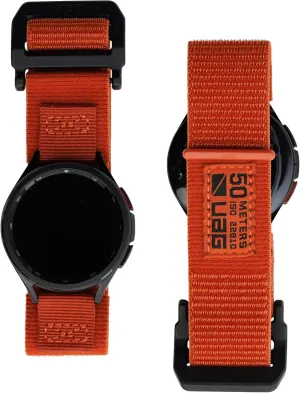URBAN ARMOR GEAR UAG Compatible with Samsung Galaxy Watch 6 40/44mm, Watch 6 Classic 43/47mm Fits 20mm Lug Active Sporty Nylon Replacement Watch Strap