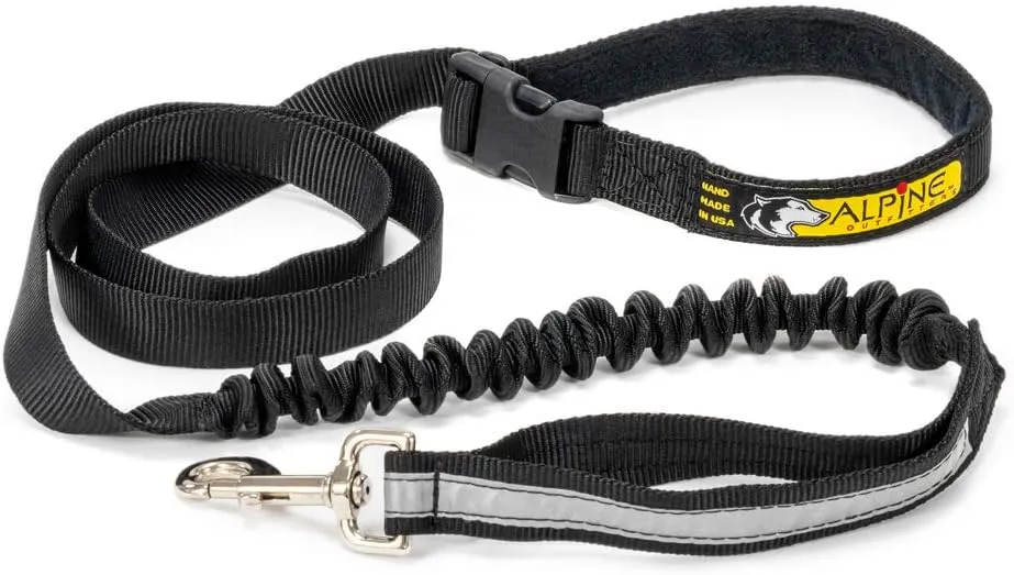 Urban Trail Double Duty Leash with Padded Handle, Traffic Handle and 3M Scotchlite Reflective Bands - Go Hand-Held or Hands-Free!