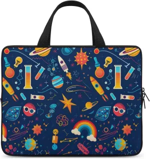 Vitality Fun Science Icons Laptop Bag Laptop Case Computer Messenger Bag with Adjustable Shoulder Strap