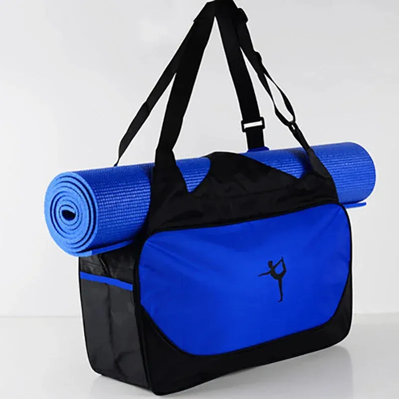 Waterproof Adjustable Gym Bag with Yoga Mat Carrier