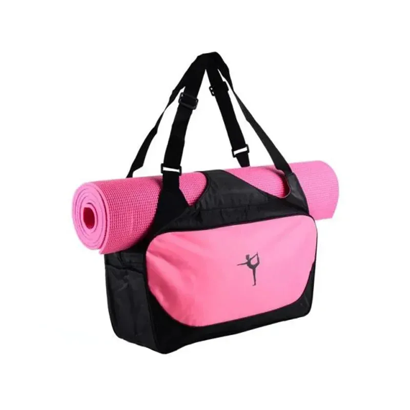 Waterproof Adjustable Gym Bag with Yoga Mat Carrier