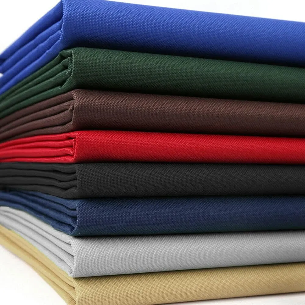 Waterproof Canvas Fabric by The Yard 58" W 600D Upholstery Polyester Material Indoor Outdoor Water Resistant Fabric for Chair Cushion Furniture Cover Sewing DIY Cloth, 1 Yard Silver Gray