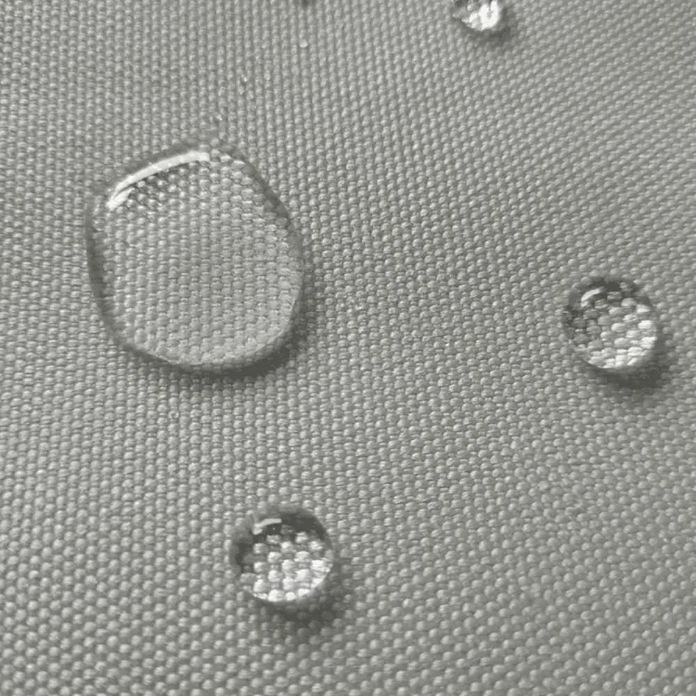 Waterproof Canvas Fabric by The Yard 58" W 600D Upholstery Polyester Material Indoor Outdoor Water Resistant Fabric for Chair Cushion Furniture Cover Sewing DIY Cloth, 1 Yard Silver Gray