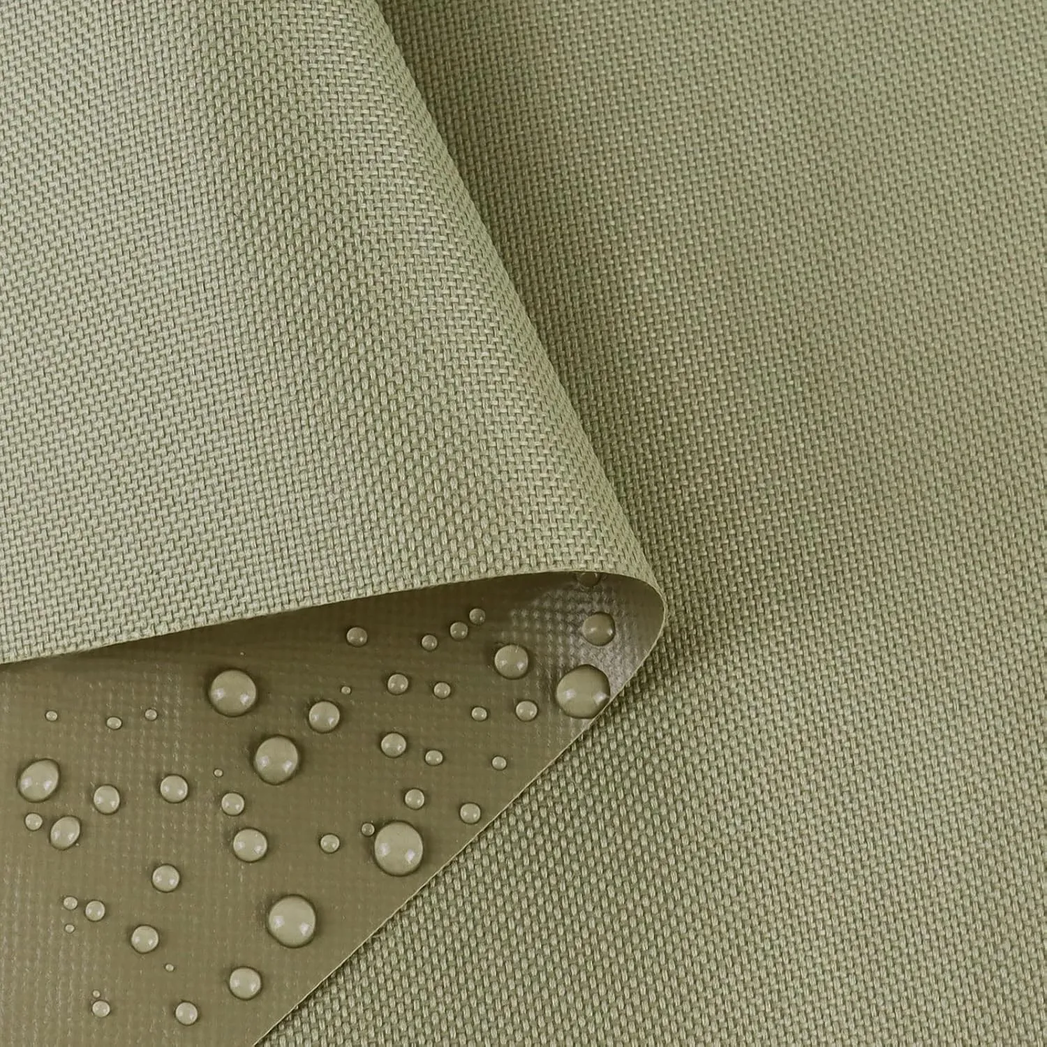 Waterproof Canvas Fabric,600 Denier Water Repellent Canvas Cordura Fabric for Outdoor/Indoor Project,Craft,DIY, Upholstery,Home Decor,Sunbrella, Awning,1yard/36 x60,Sold by The Yard,Khaki