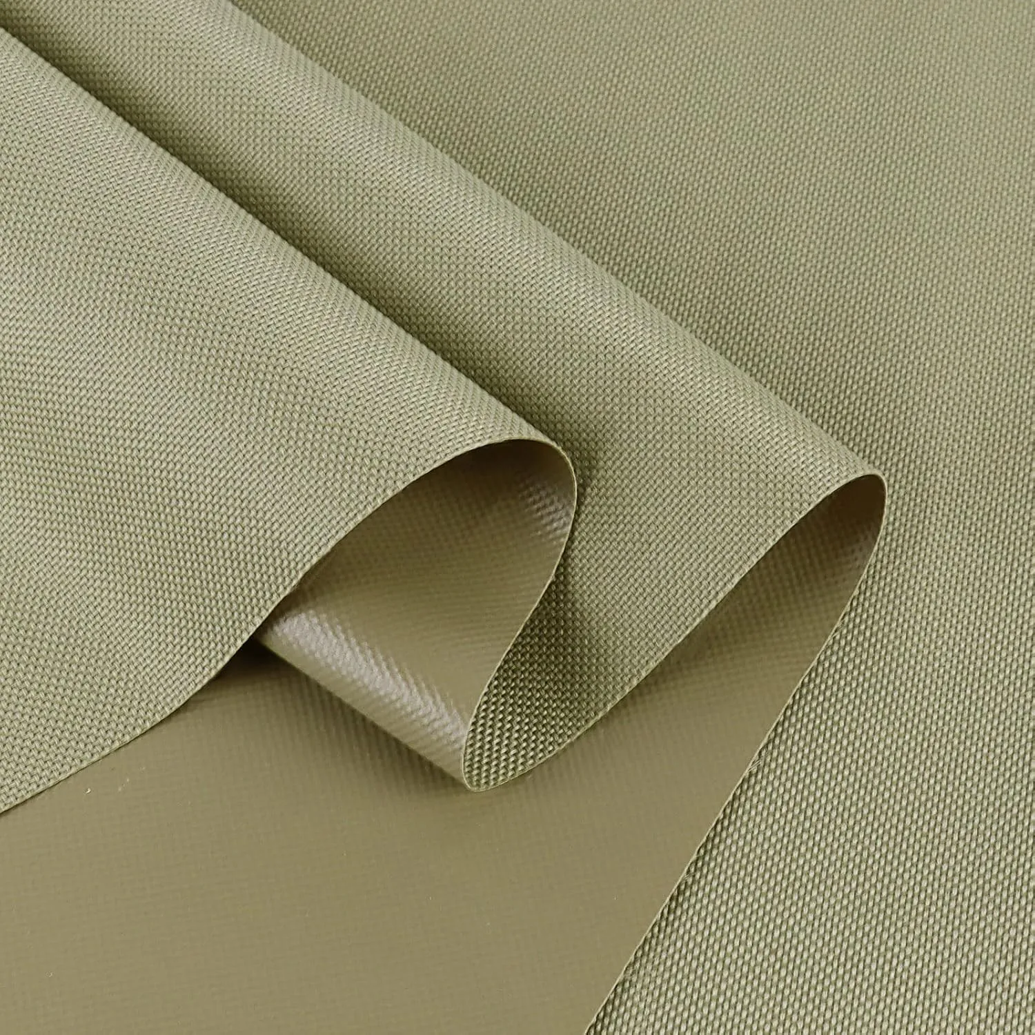 Waterproof Canvas Fabric,600 Denier Water Repellent Canvas Cordura Fabric for Outdoor/Indoor Project,Craft,DIY, Upholstery,Home Decor,Sunbrella, Awning,1yard/36 x60,Sold by The Yard,Khaki
