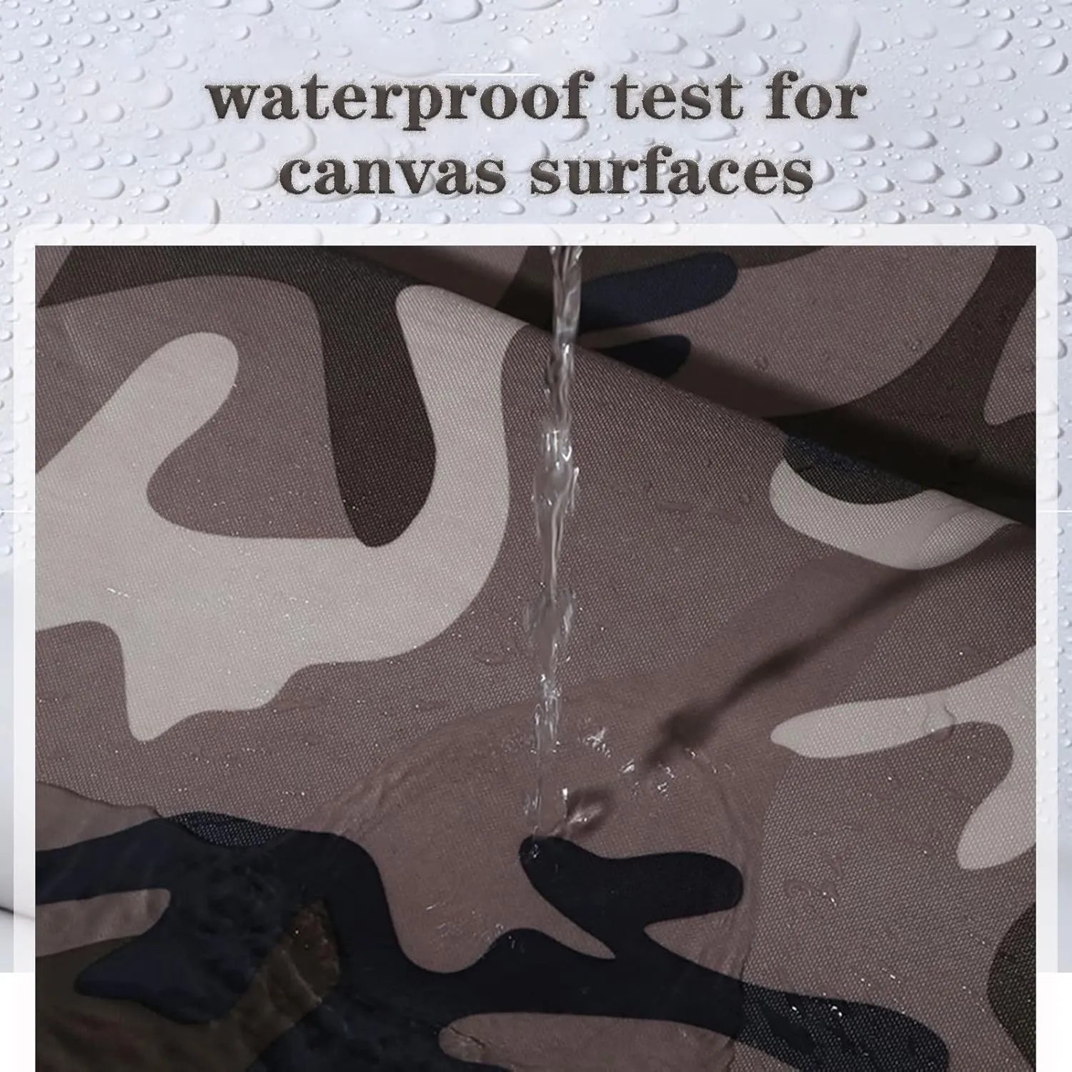 Waterproof Tarpaulin Camouflage Tarp Sheet Heavy Duty Groundsheet,0.4mm Thick Caravan Camo Cover Protective Rainproof Canopy Tent with Grommets (Size:3x7m)