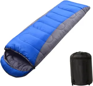 Waterproof Thickened Sleeping Bag Warm Outdoor Camping Sleeping Bag for Cold Weather Hiking