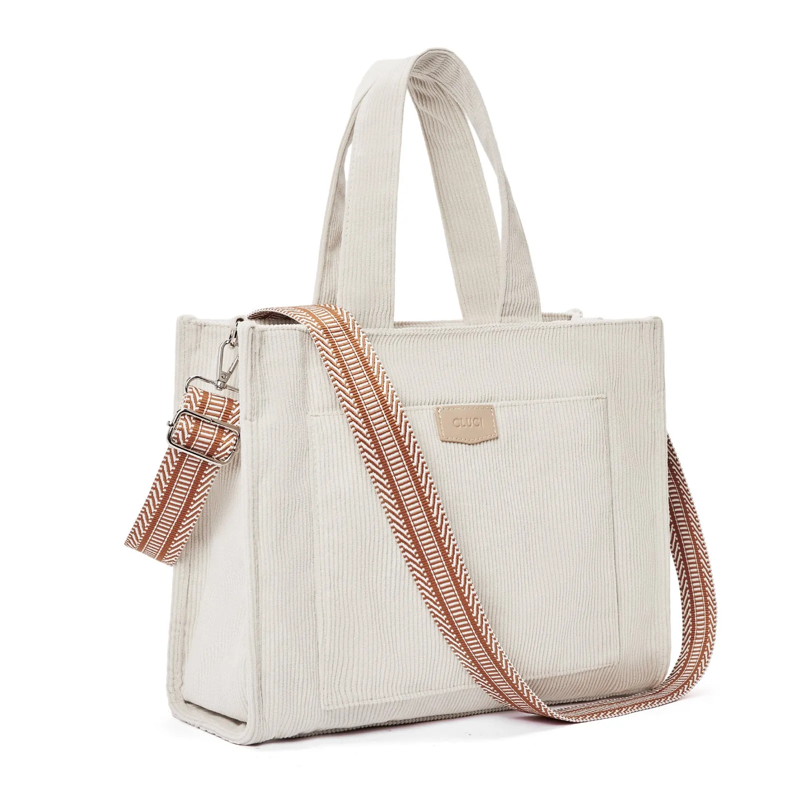Wide Purse Strap Crossbody Purses Adjustable Replacement Shoulder Handbag Strap—Beige
