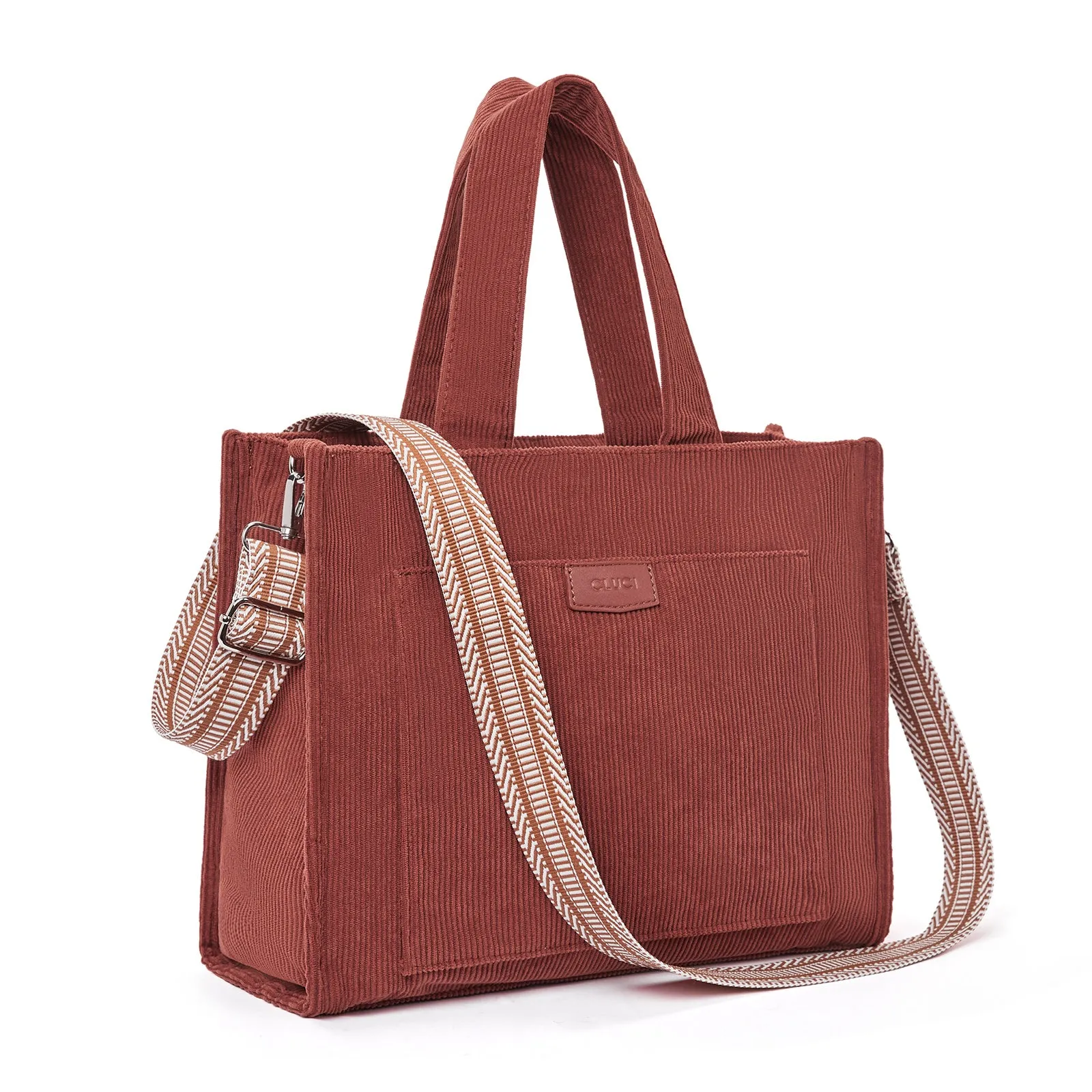Wide Purse Strap Crossbody Purses Adjustable Replacement Shoulder Handbag Strap—Brown