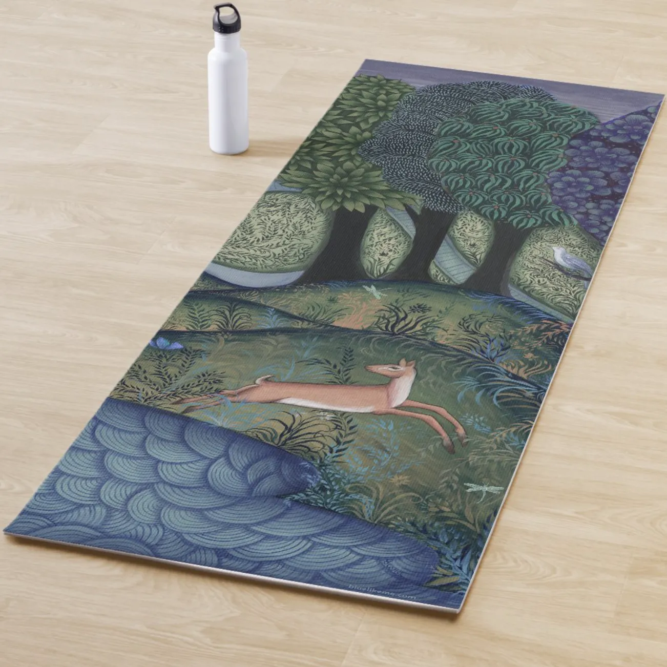 Winter Yoga Mat