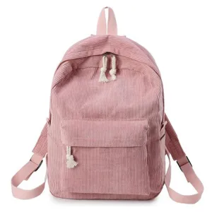 Women Backpack Corduroy