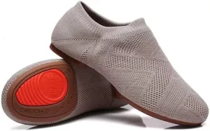 Women's Breathable Mesh Soft Dance Shoes for Yoga Ballet Exercise
