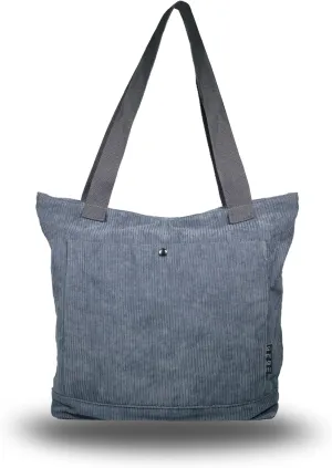 Women's Corduroy Tote Bag Zipper Tote's Handbag Retro Large Hobo Crossbody Handbag Casual Tote Shoulder Bag Gifts